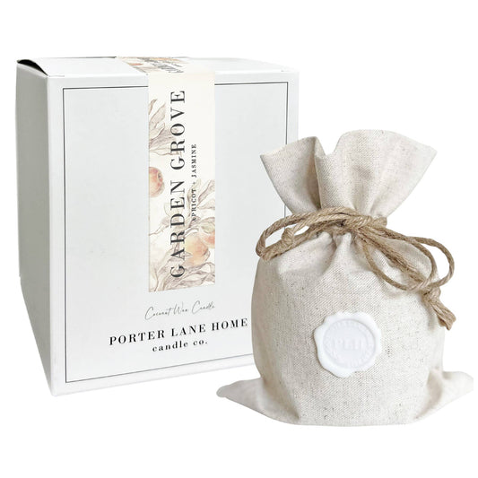 Garden Grove | Apricot + Jasmine Coconut Wax Candle