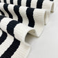 Woven Cotton Blend Classic Striped Rug