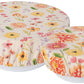 Cottage Floral Bowl Covers Set of 2