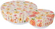 Cottage Floral Bowl Covers Set of 2