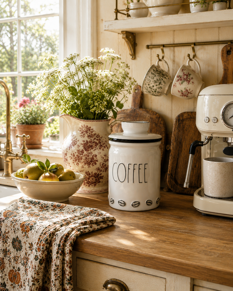 Ceramic Coffee Canister
