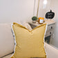 Mustard Fringe Pillow