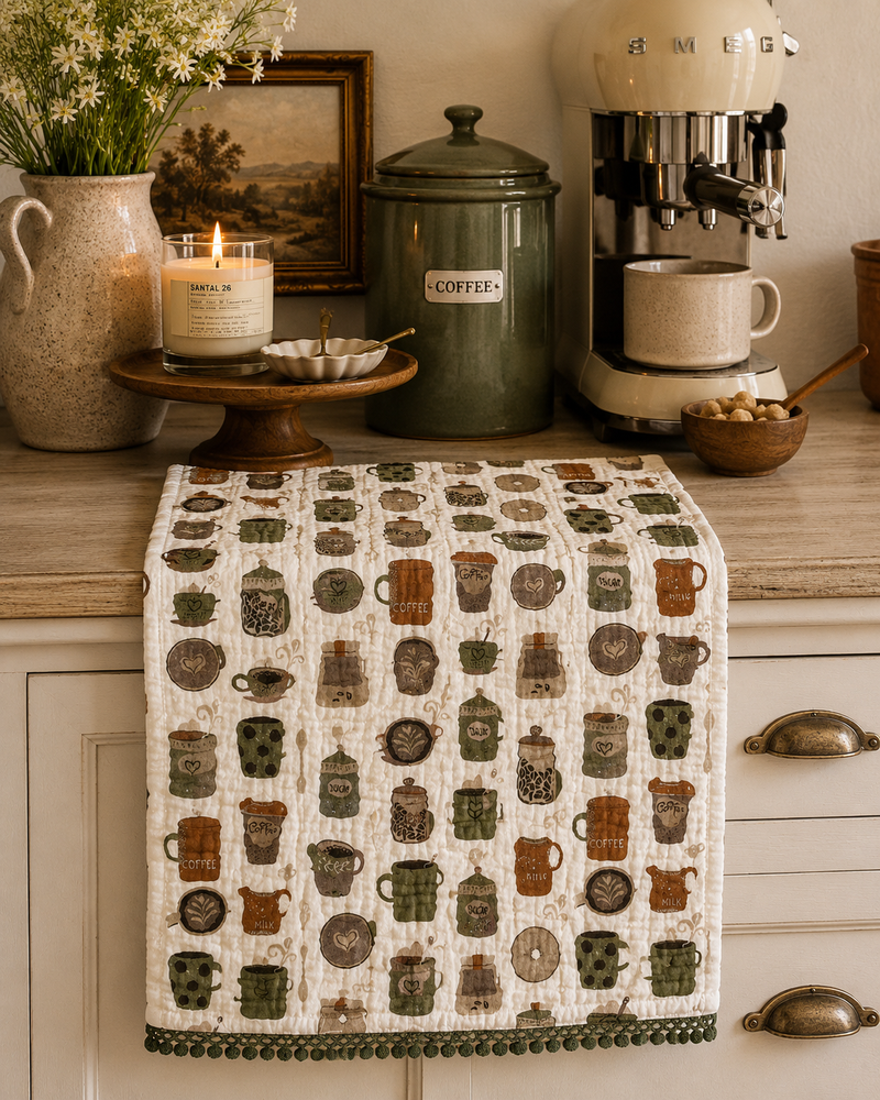 Coffee Bar Tea Towel