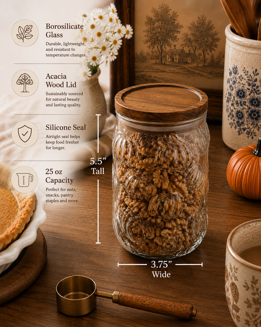 Pumpkin Canister | Glass