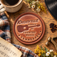 Knoxville Tennessee Leather Coaster
