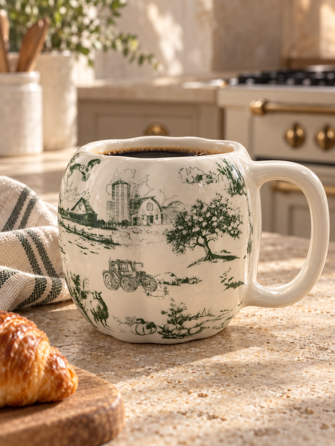 Farmhouse Heritage Pumpkin Mug