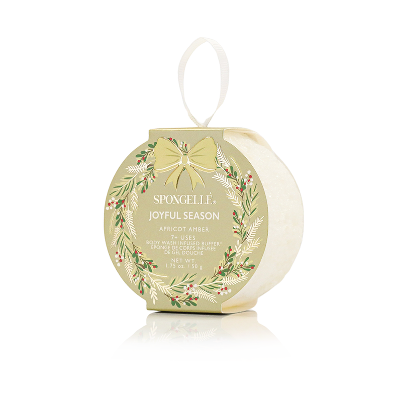 Joyful Season | Apricot Amber | Holiday Wreath