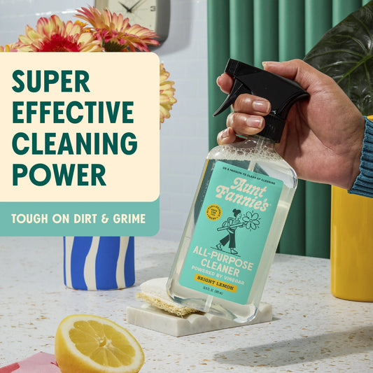 Non-toxic vinegar cleaner multi-surface spray