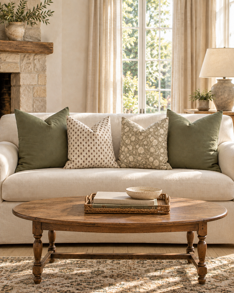 Alma Pillow Combination | Set of Four Pillow Covers