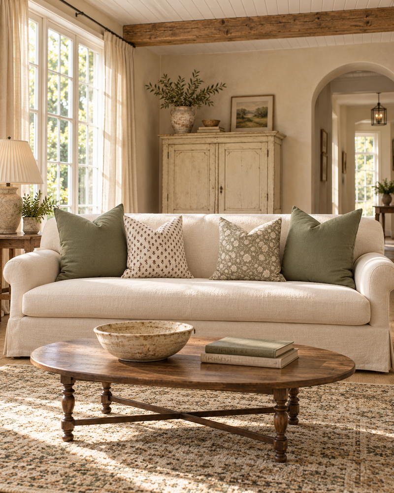 Alma Pillow Combination | Set of Four Pillow Covers