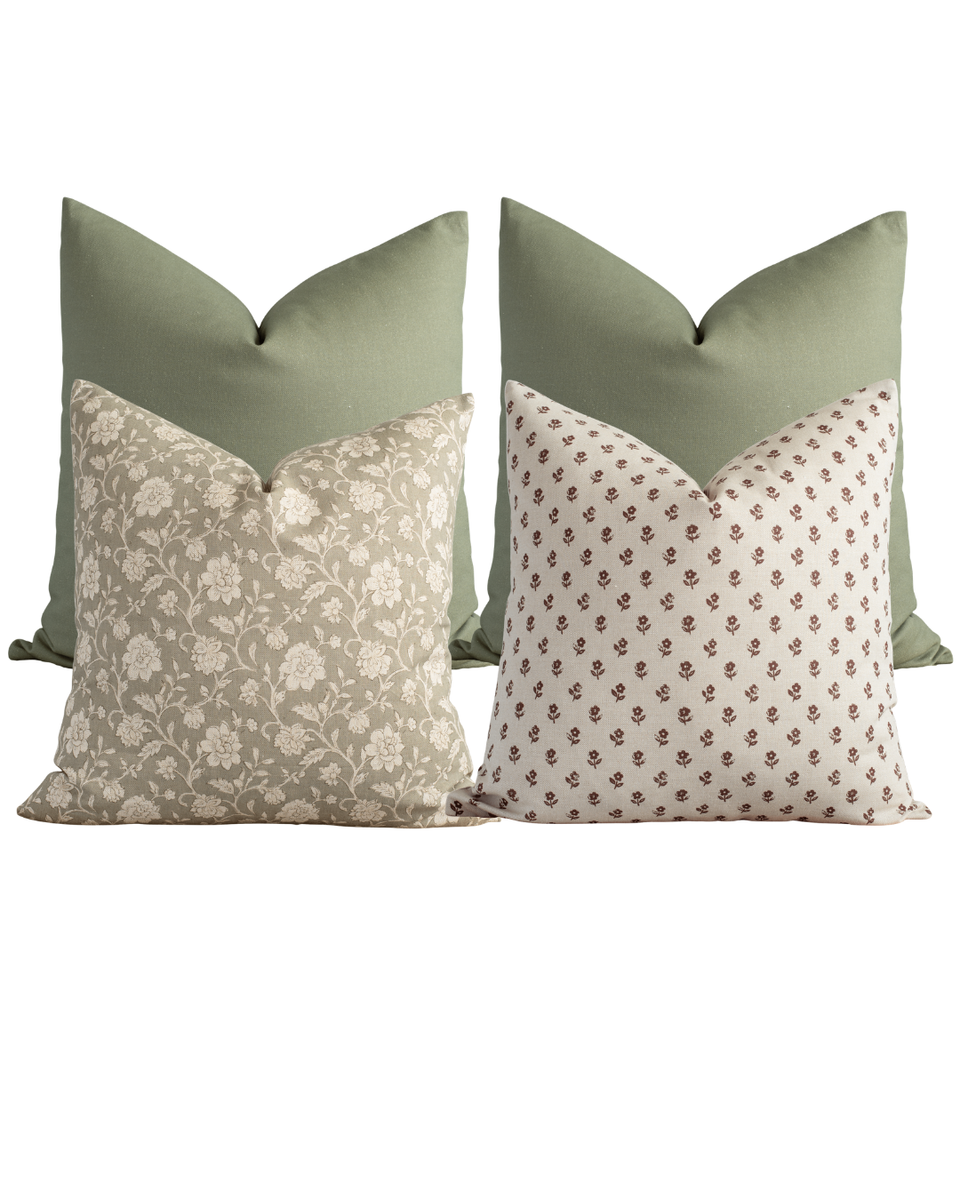 Alma Pillow Combination | Set of Four Pillow Covers