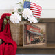vintage Americana farmhouse wall decor
