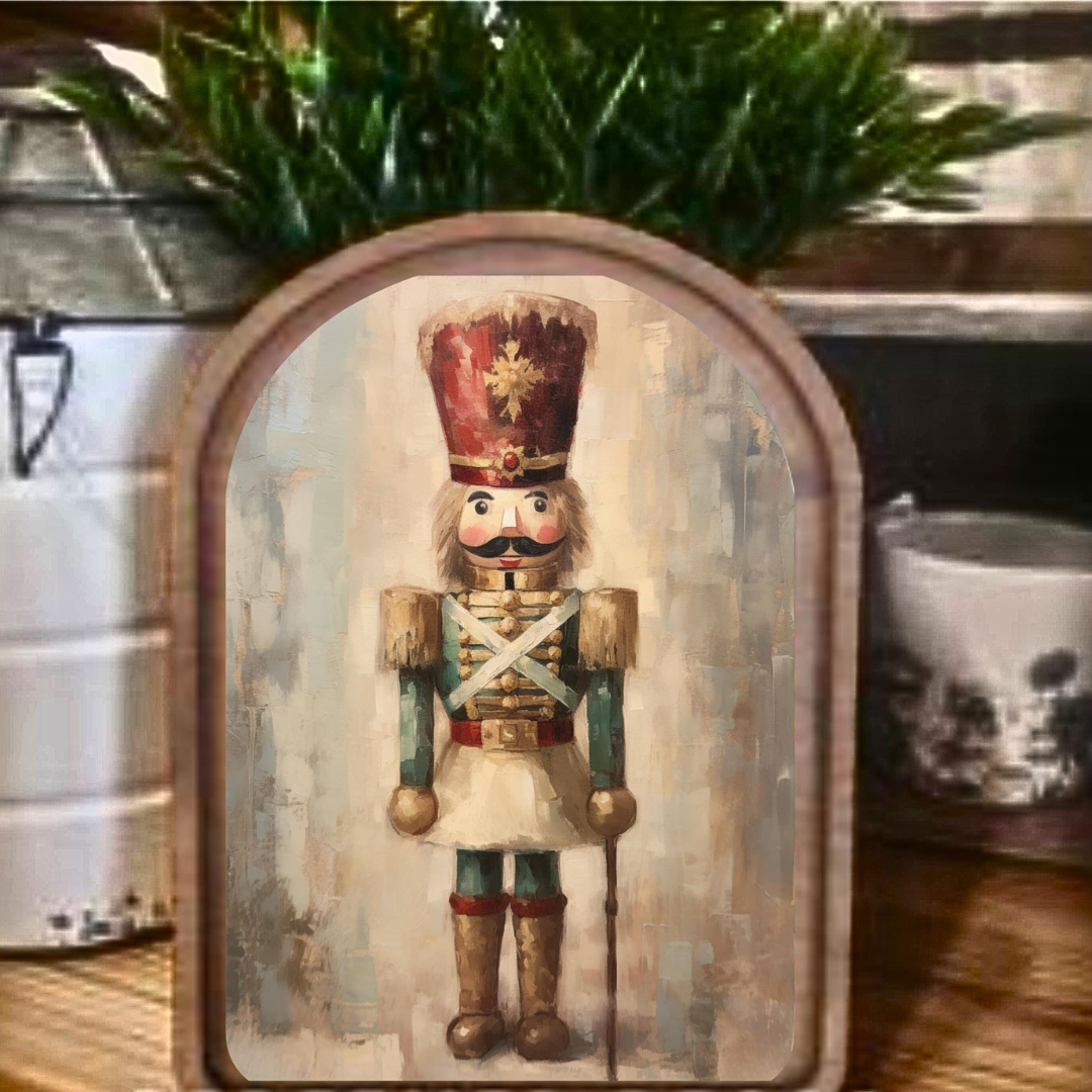 The Vintage Nutcracker Mini Sign