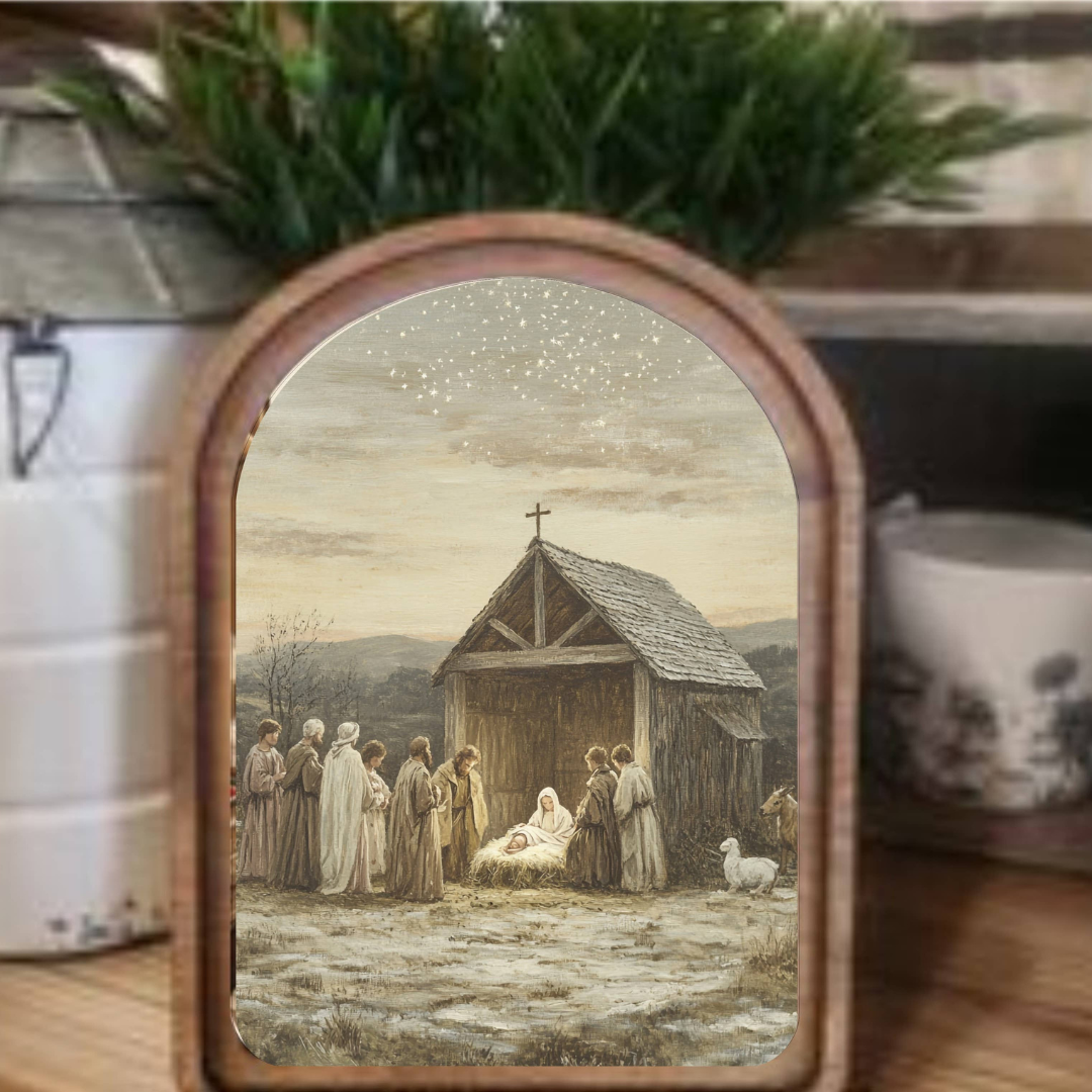 The Nativity Framed Art
