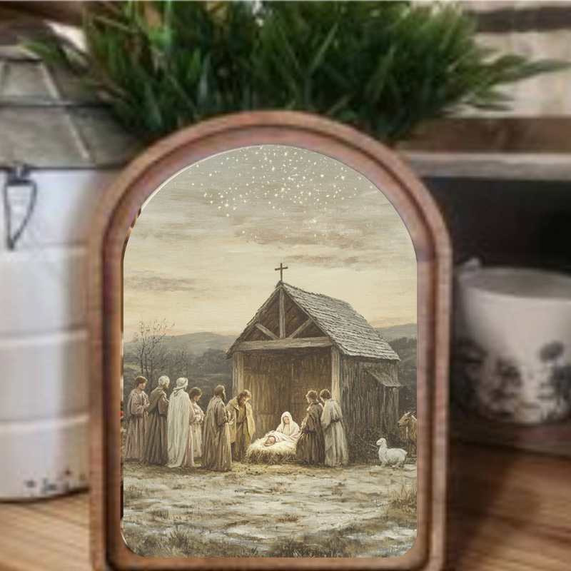 The Nativity Framed Art | Restocking Late November