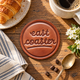 East Coaster Leather Coaster