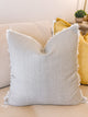 Stone Fringe Pillow Cover