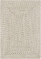 Beige Braided Faux Jute Outdoor Rug