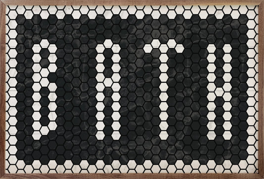 Bath Tiles Bathroom Wood Wall Art