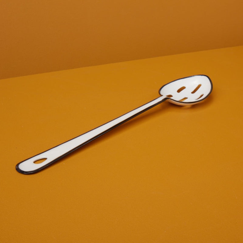 Harlow Slotted Spoon | White