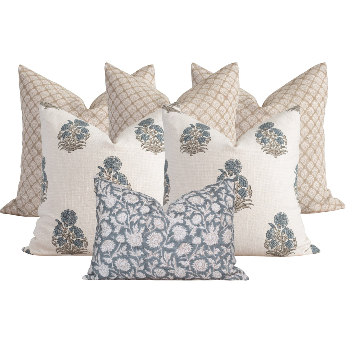 Belleview Bedroom Pillow Collection | Set of Six Pillow Covers
