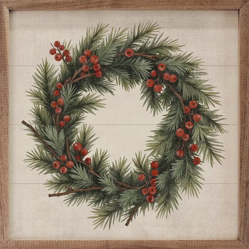 Berry Pine Wreath