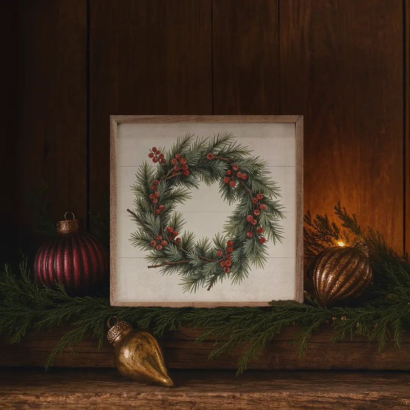 Berry Pine Wreath
