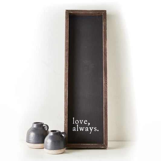 Black Artisan Dipped Vase - Medium