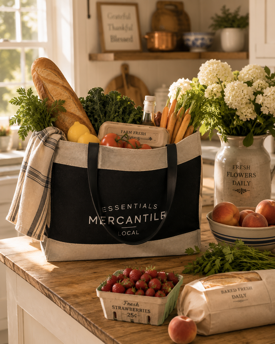 Mercantile Market Tote