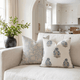 Etta Floral Block Printed Pillow Cover