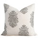 Vanya Floral Block Printed Pillow Cover