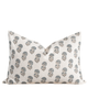Lark Floral Block Printed Lumbar Pillow Cover