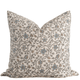 Juliette Floral Block Printed Pillow Cover