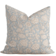Ivy Floral Block Printed Pillow Cover