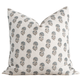 Lark Floral Block Printed Pillow Cover