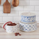 Blue Florals Server Set
