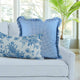Blue Micro Gingham Pillow
