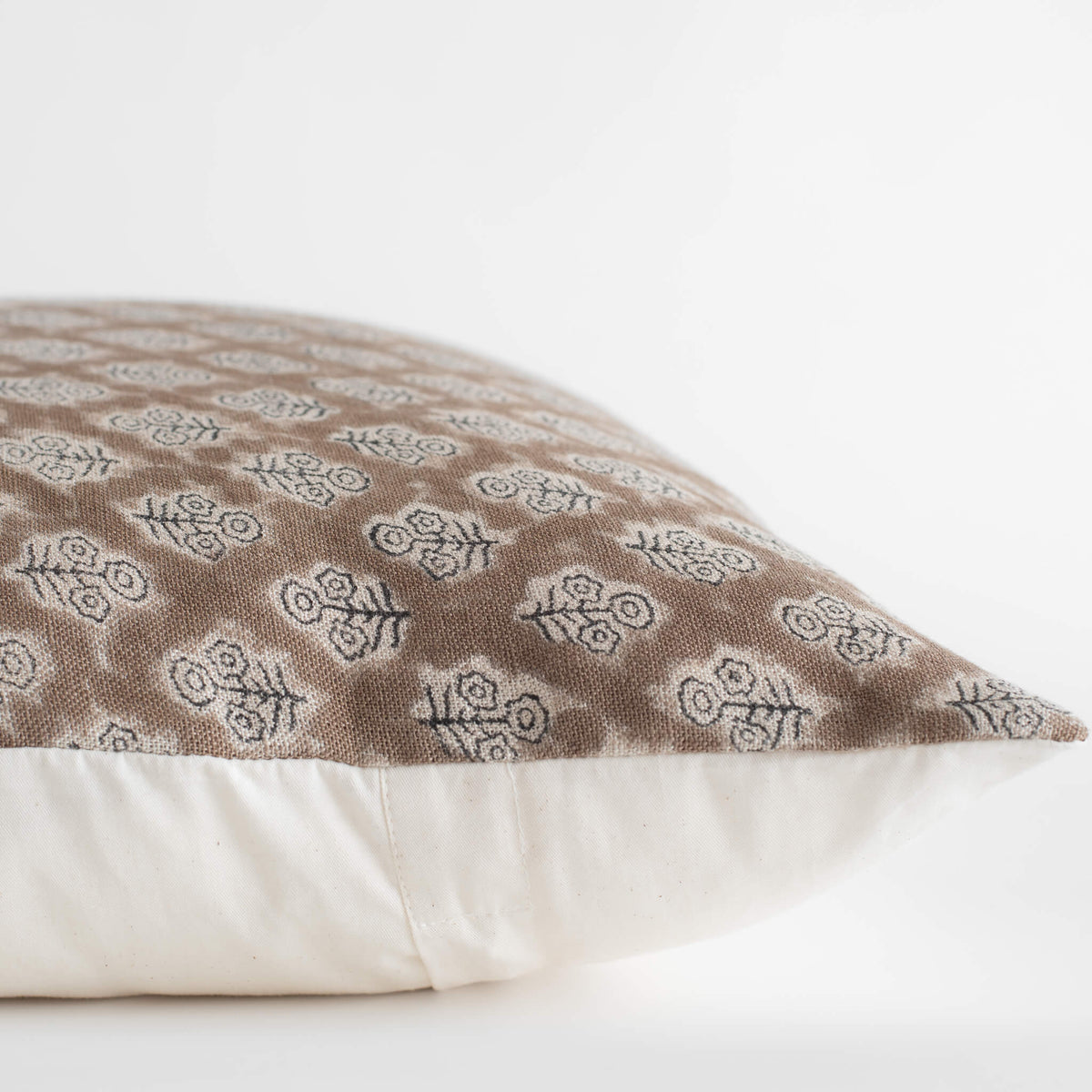 Liora Floral Block Printed Pillow Cover