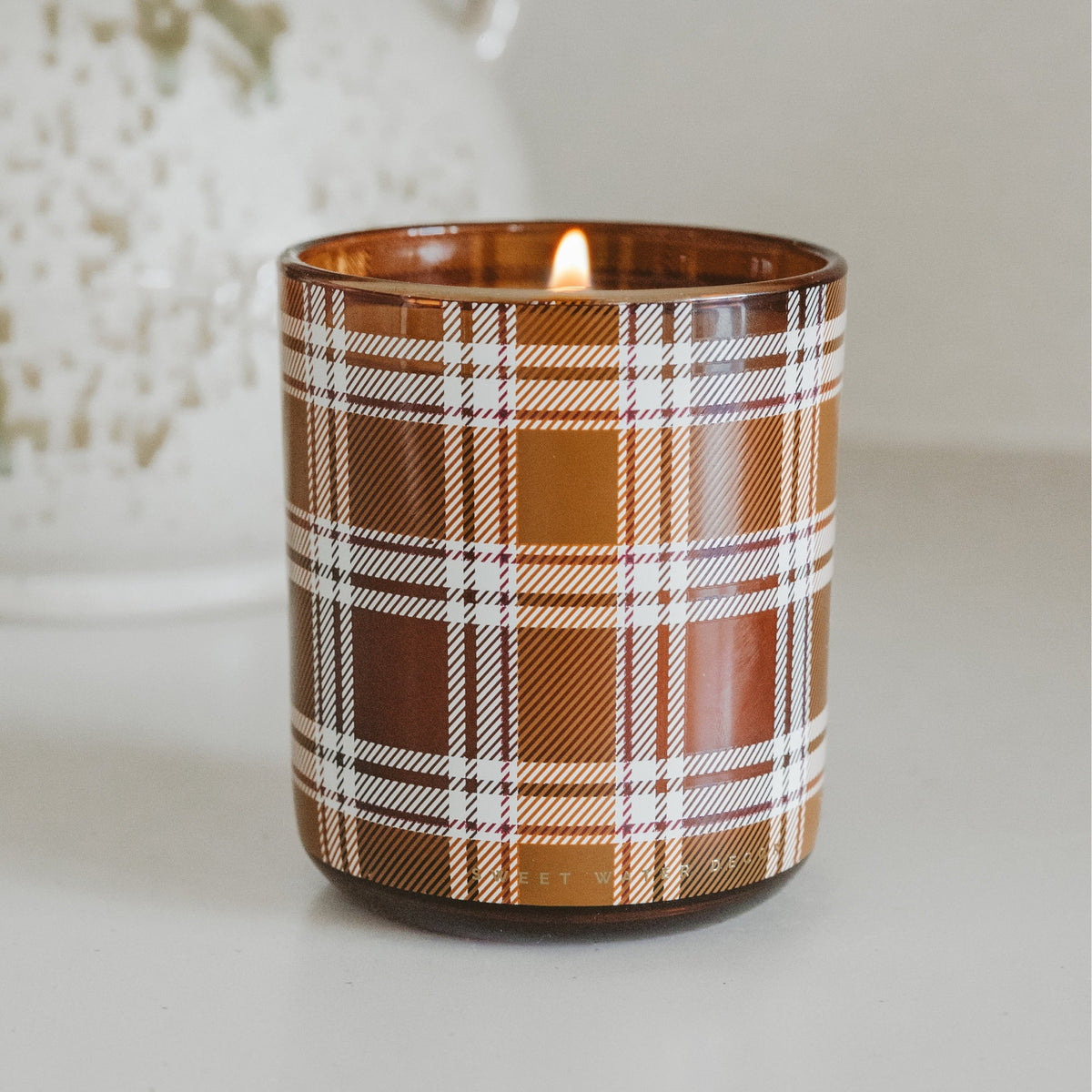Pumpkin Spice Soy Candle - Boxed Tinted Glass Jar