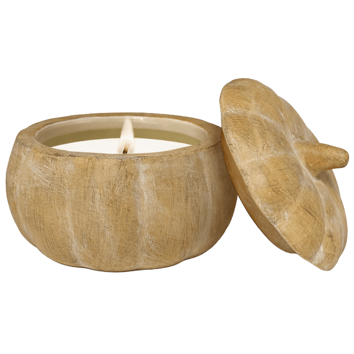 Pumpkin Spice Soy Candle - Ceramic Pumpkin Jar