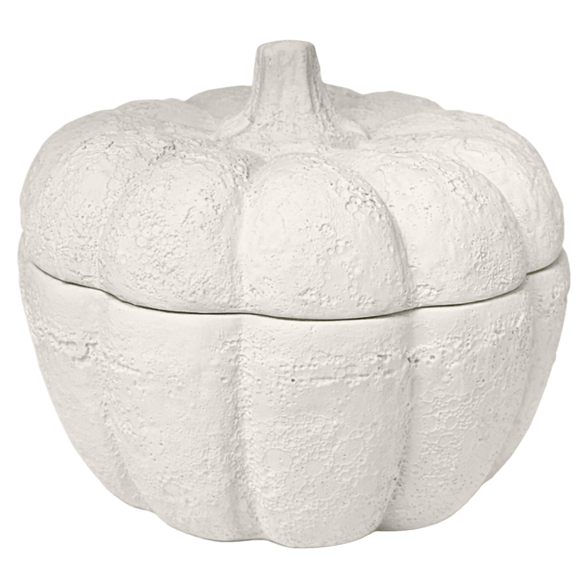 Cashmere + Vanilla Soy Candle - Cement Pumpkin Jar