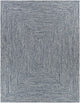Blue Braided Faux Jute Outdoor Rug
