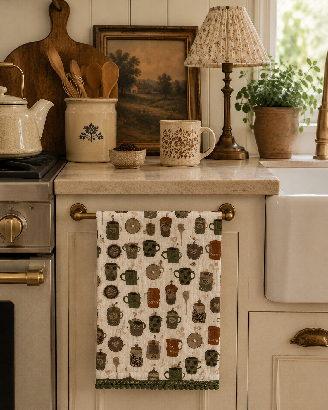 Coffee Bar Tea Towel