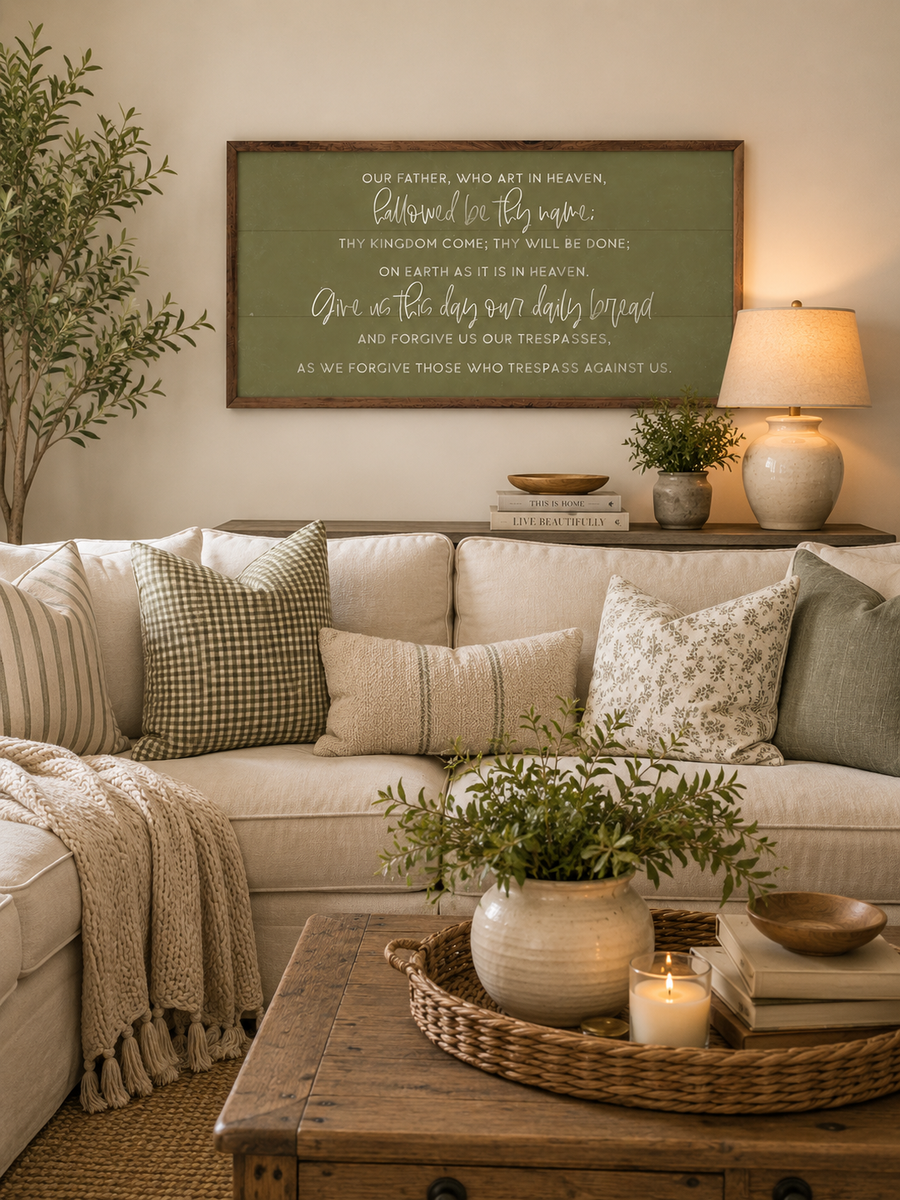 The Lord’s Prayer Christian Wall Art