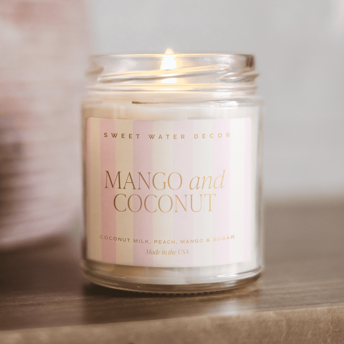 Mango + Coconut Candle