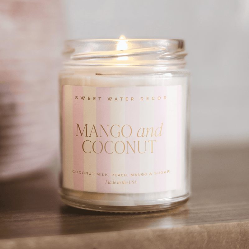 Mango + Coconut Candle