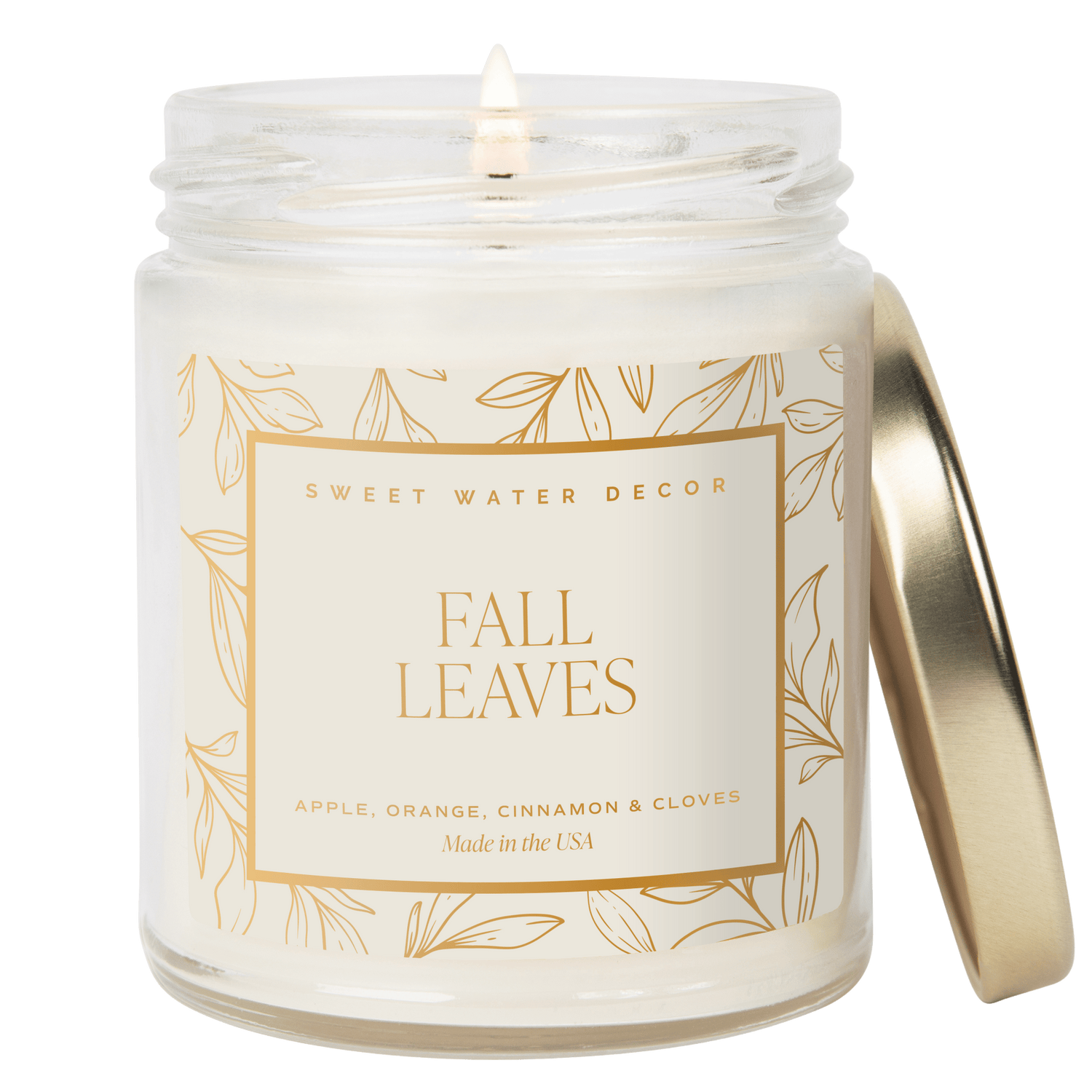 Fall Leaves Soy Candle