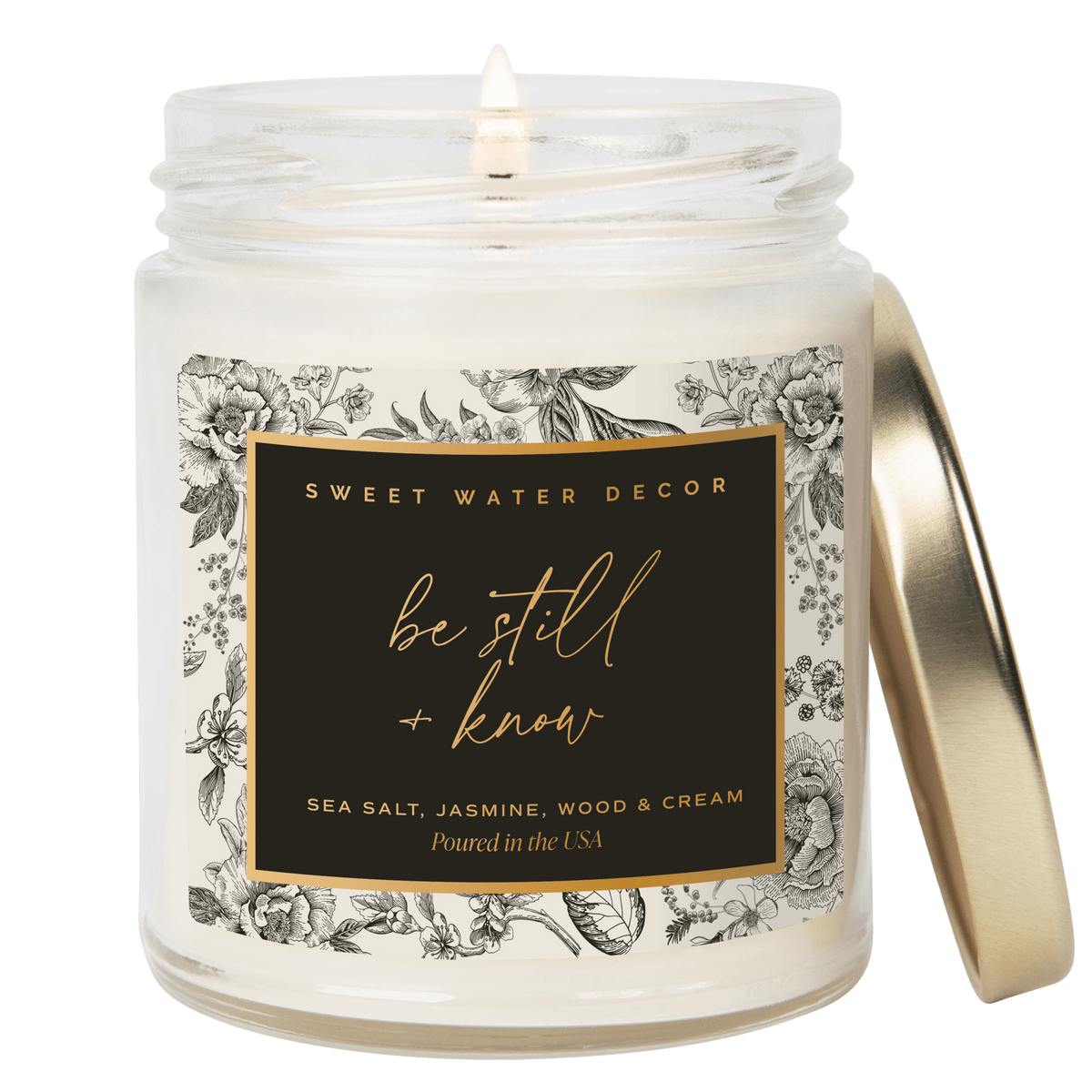 Be Still and Know Candle