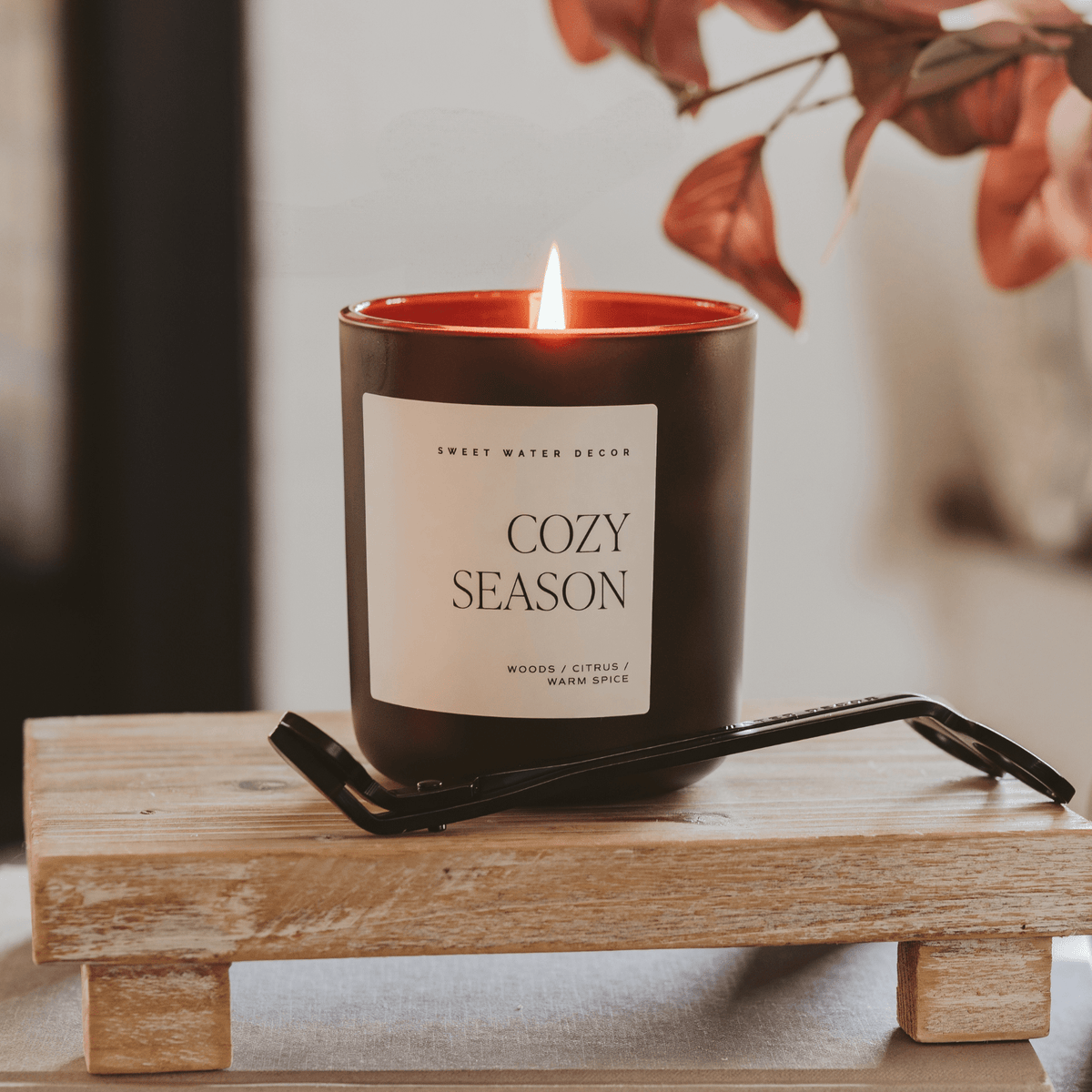 Cozy Season Soy Candle | Brown Matte Jar