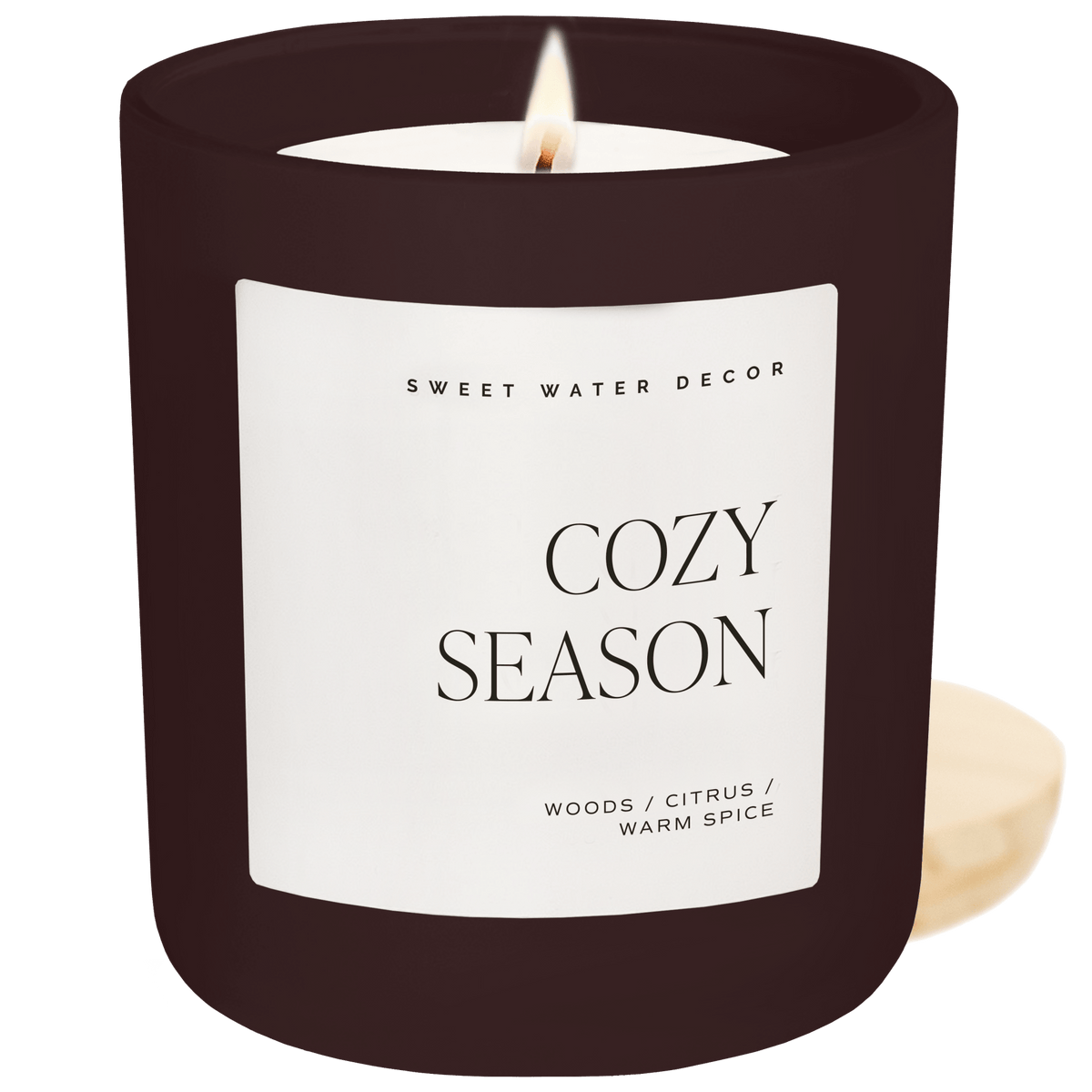 Cozy Season Soy Candle | Brown Matte Jar